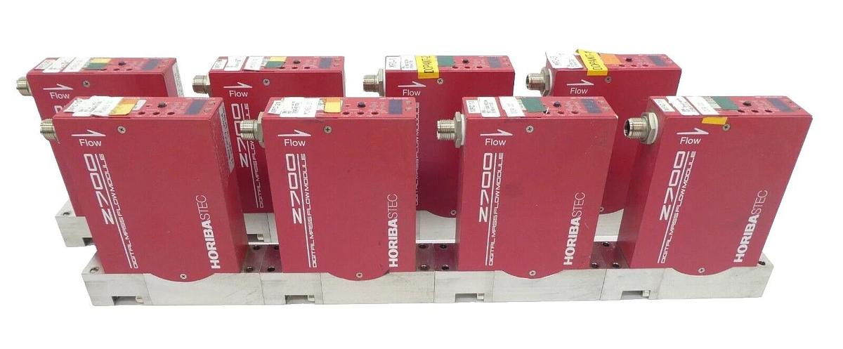 Used Horiba STEC SEC-Z714AGX Mass Flow Controller MFC Z700 Reseller Lot of 8 Working