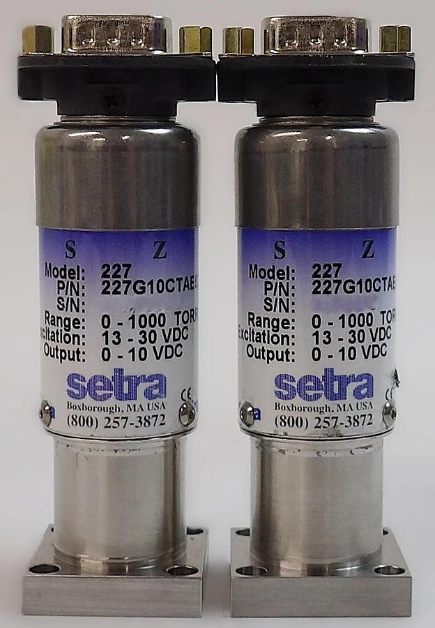 Used Setra 227 Series Pressure Sensor Reseller Lot of 12 Working Surplus