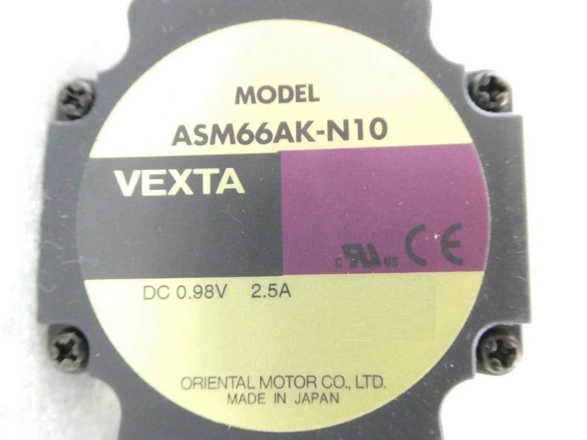 Used Oriental Motor ASM66AK-N10 Servo Motor VEXTA Rudolph F30 Working Surplus