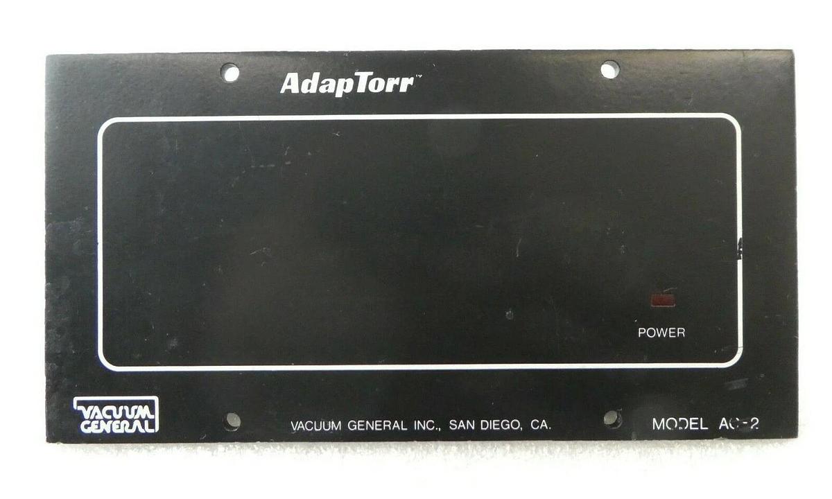 Used Vacuum General AC-2 Throttle Valve Controller AdapTorr Rev. D Working Surplus