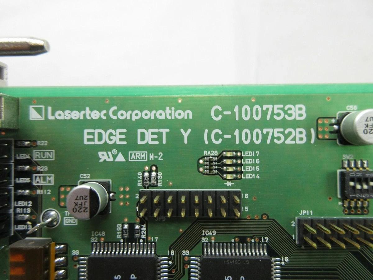 Used Lasertec C-100753B Processor PCB Card EDGE DET Y C-100752B EDGE_DET2 Used