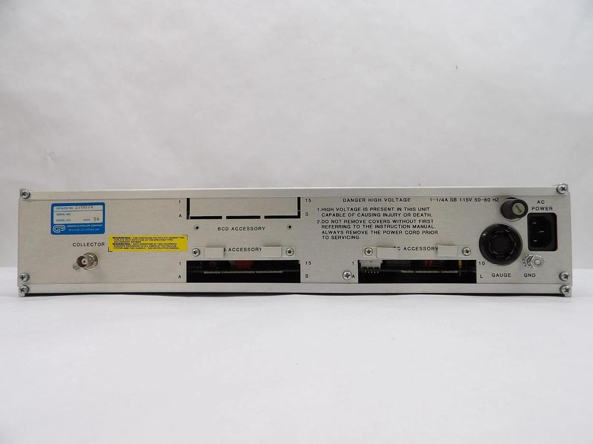 Used VCR Group 270074 Gauge Controller Granville-Phillips GP270 Working Surplus