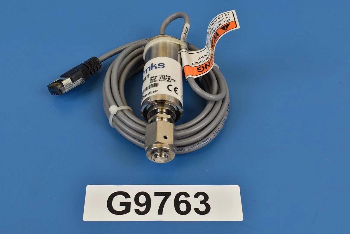 Used MKS Instruments 870B13TCB4GL1 Baratron Pressure Transducer Working Surplus
