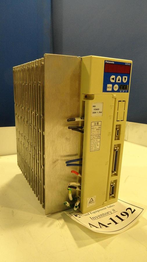 Used Panasonic MSD021V AC Servo Driver Used Working