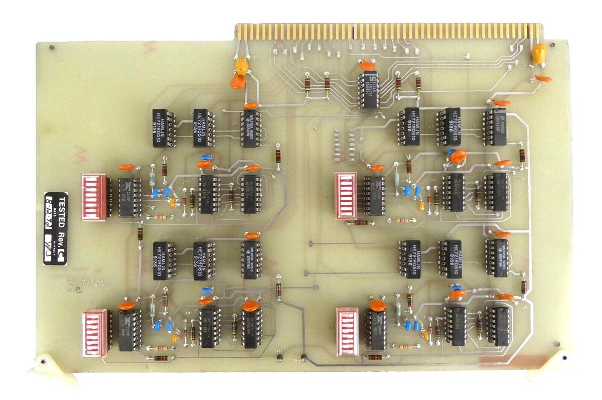 Used Varian Semiconductor VSEA D-F3197001 HCIG Interface PCB Card Working