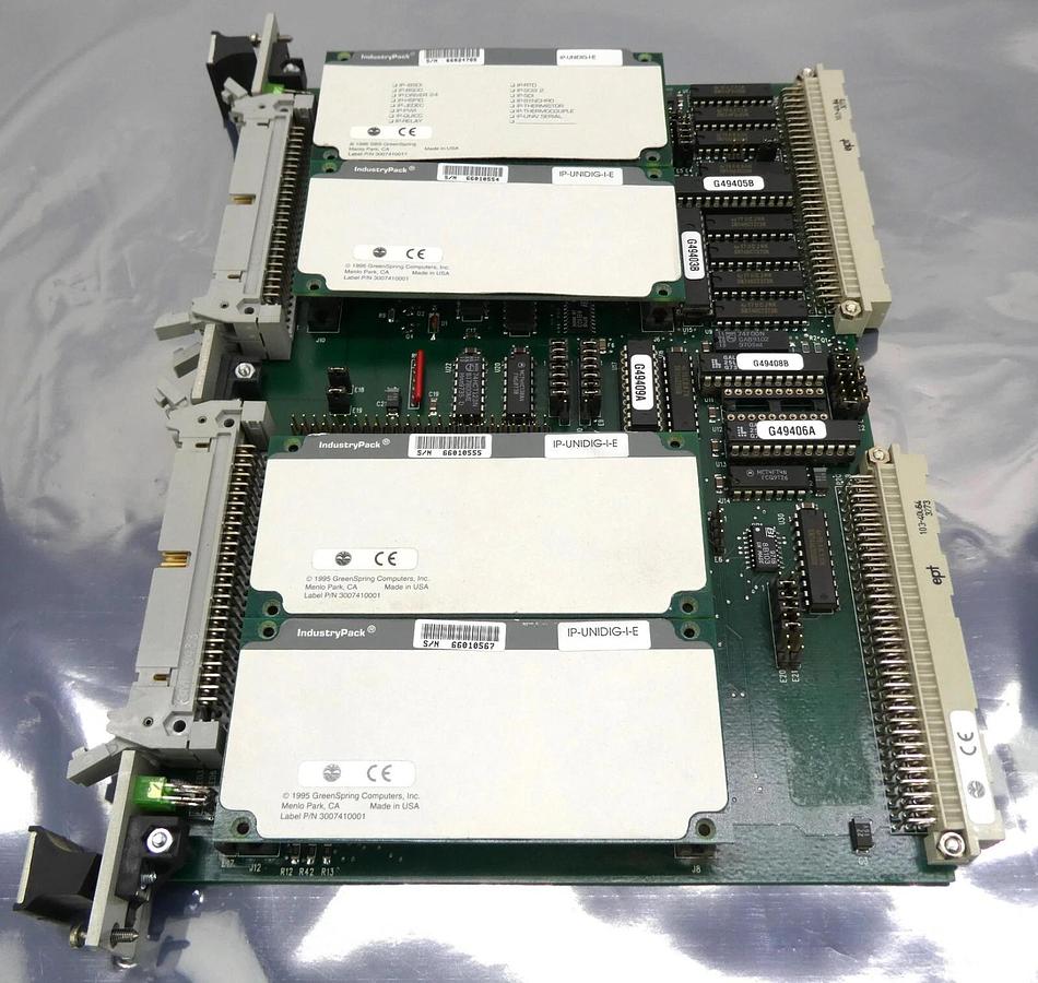 Used Greenspring Computers VIP616 Rev C2 Industry Pack PCB Card Working Surplus