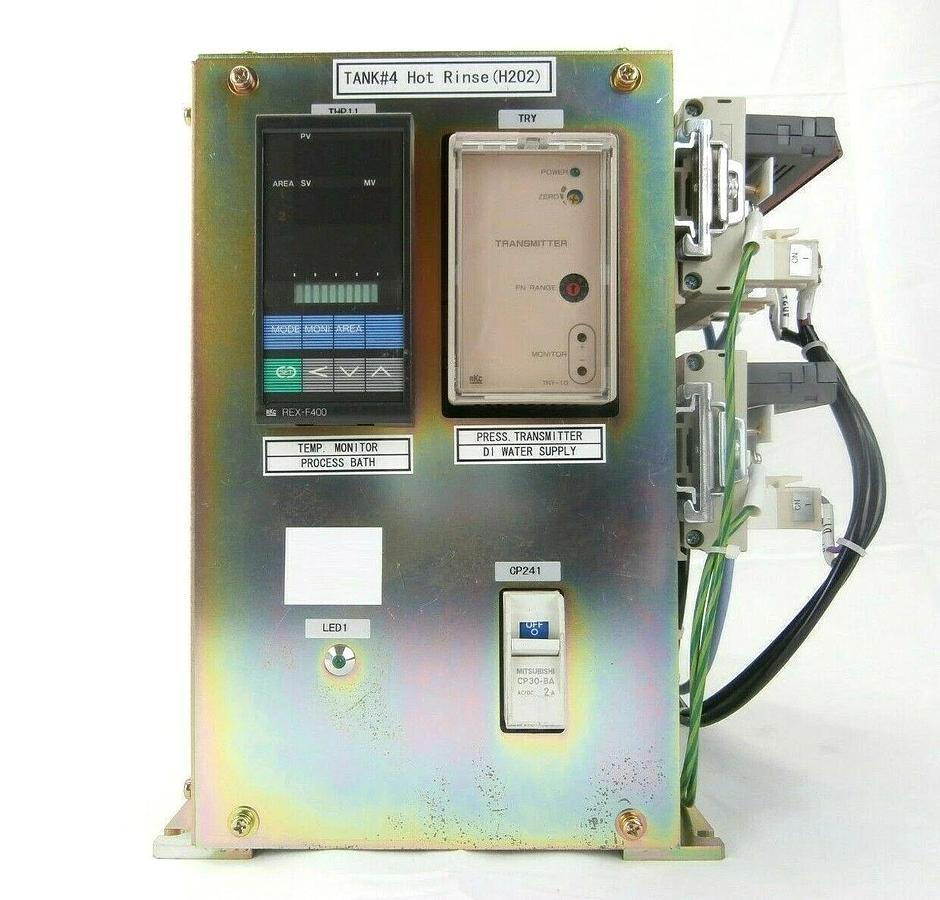 Used DNS Dainippon Screen TANK#4 Hot Rinse (H202) Temperature Controller Bath FC-3000