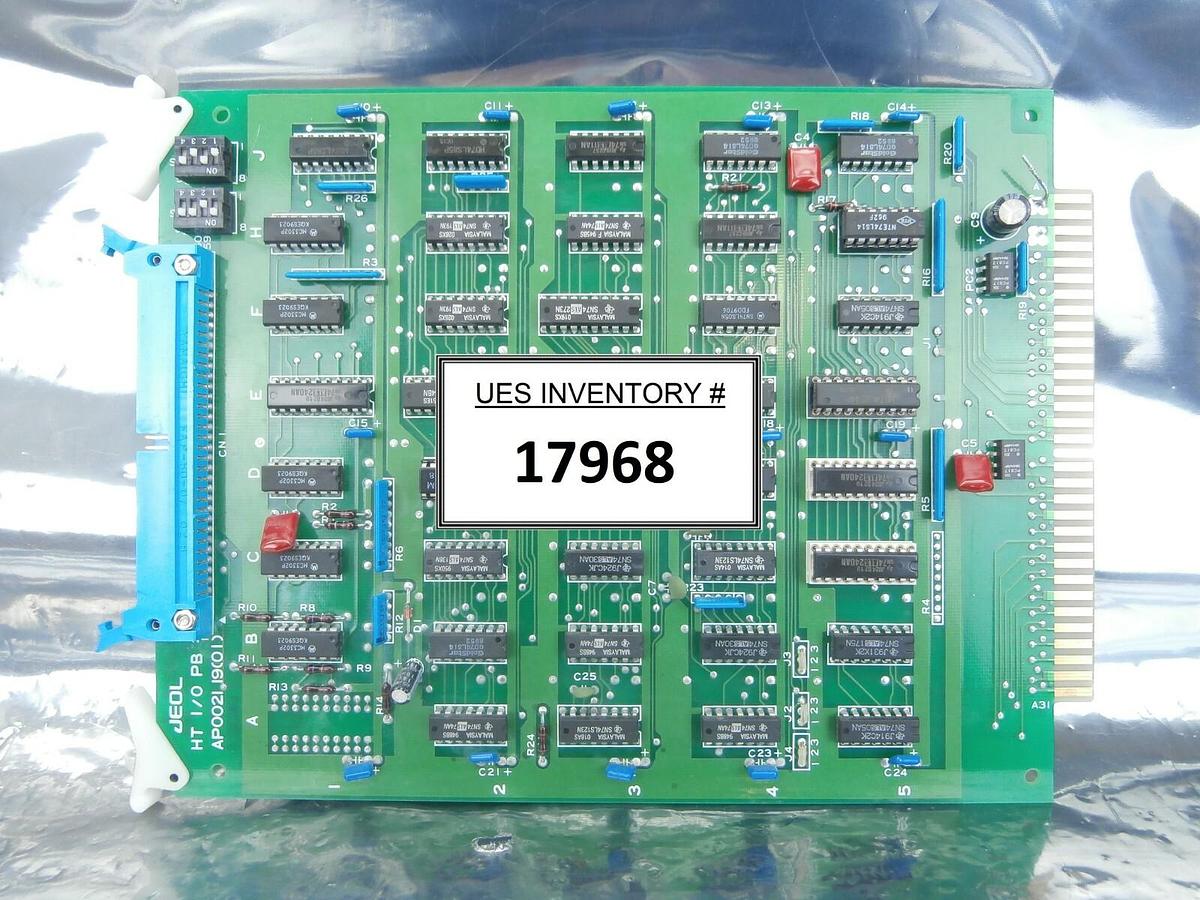 Used JEOL AP002119(01) Processor Board PCB Card HT I/O PB JSM-6400F Used Working