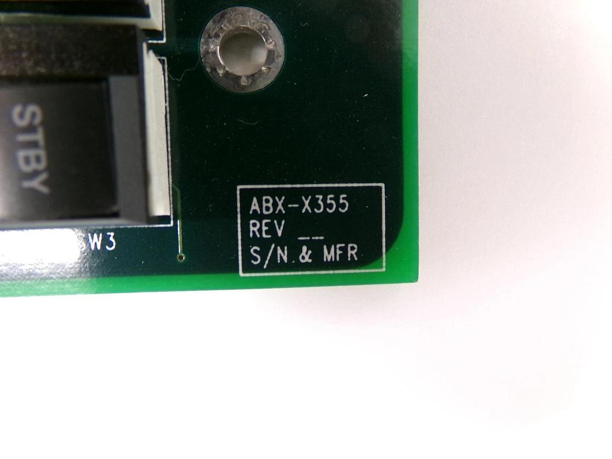 Used ASTeX Applied Science & Technology ABX-X355 RF Generator Controller PCB Working