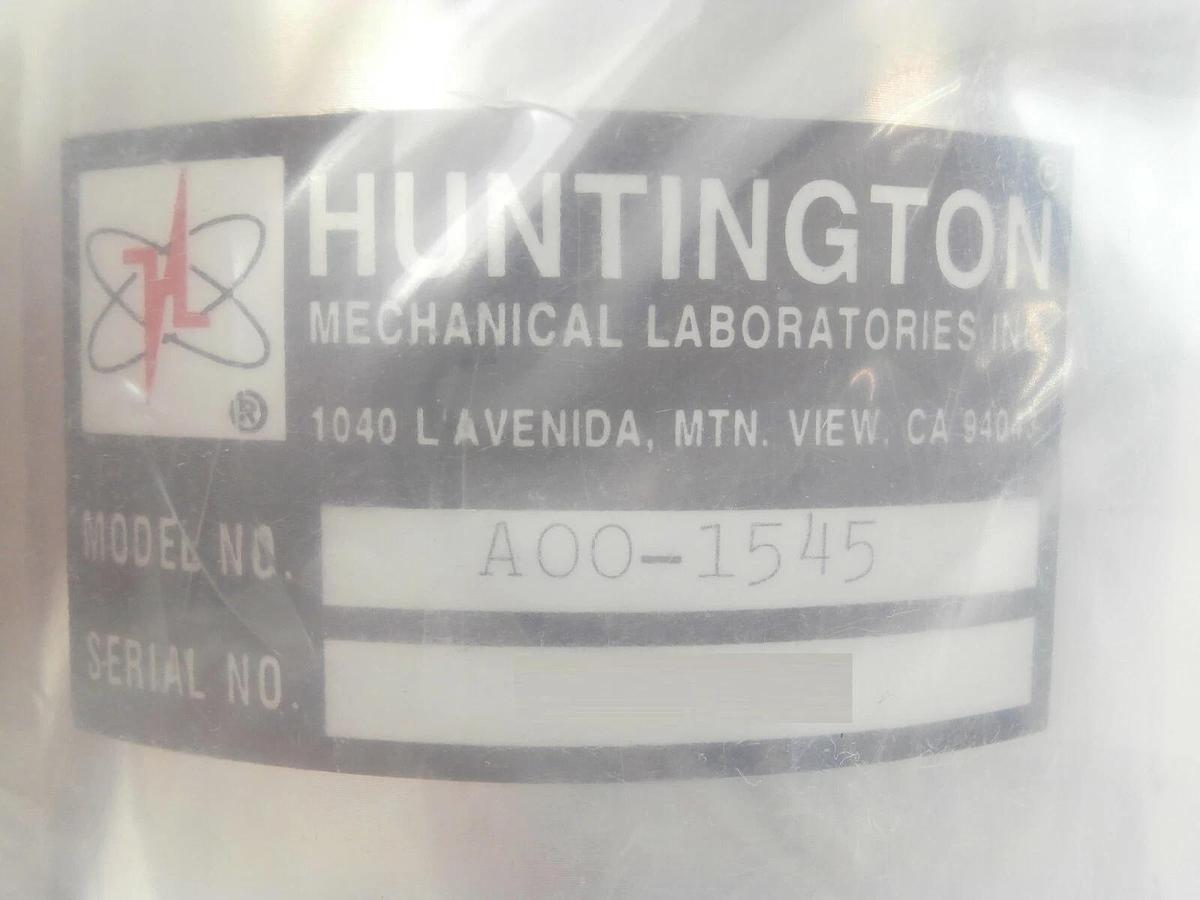 Refurbished Huntington A00-1545 Reactor Valve Assembly ISO80 ASM EPI Refurbished