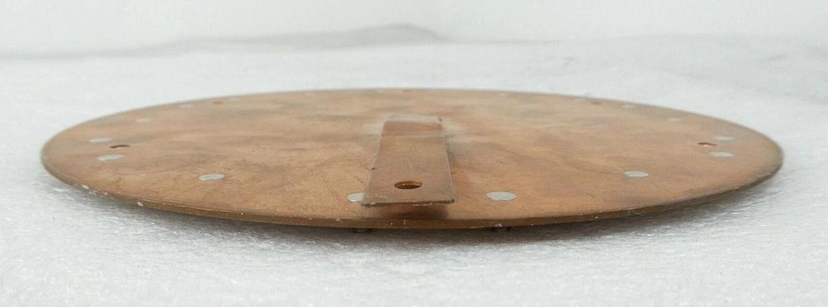 Used Novellus Systems 15-01023-00 200mm Copper RF Distribution Plate Set of 3 Working