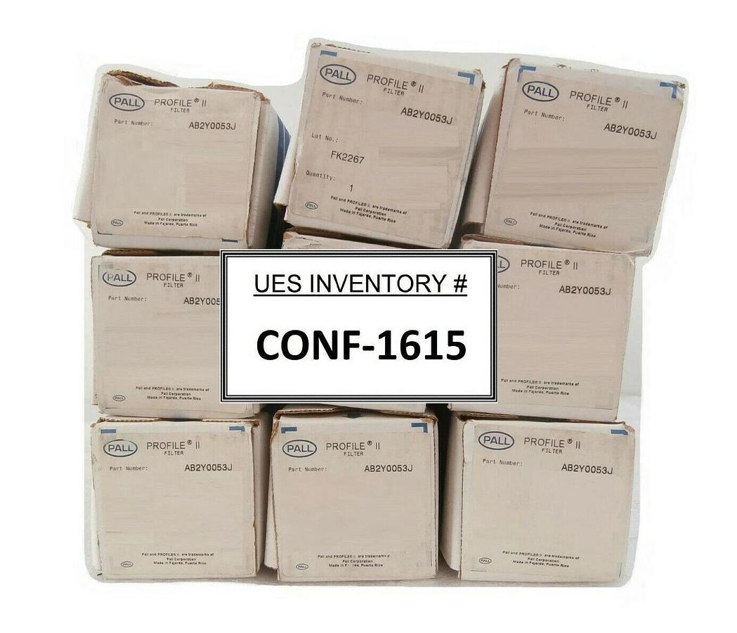 Used Pall AB2Y0053J Filter Cartridge PROFILE II Reseller Lot of 9 New Surplus