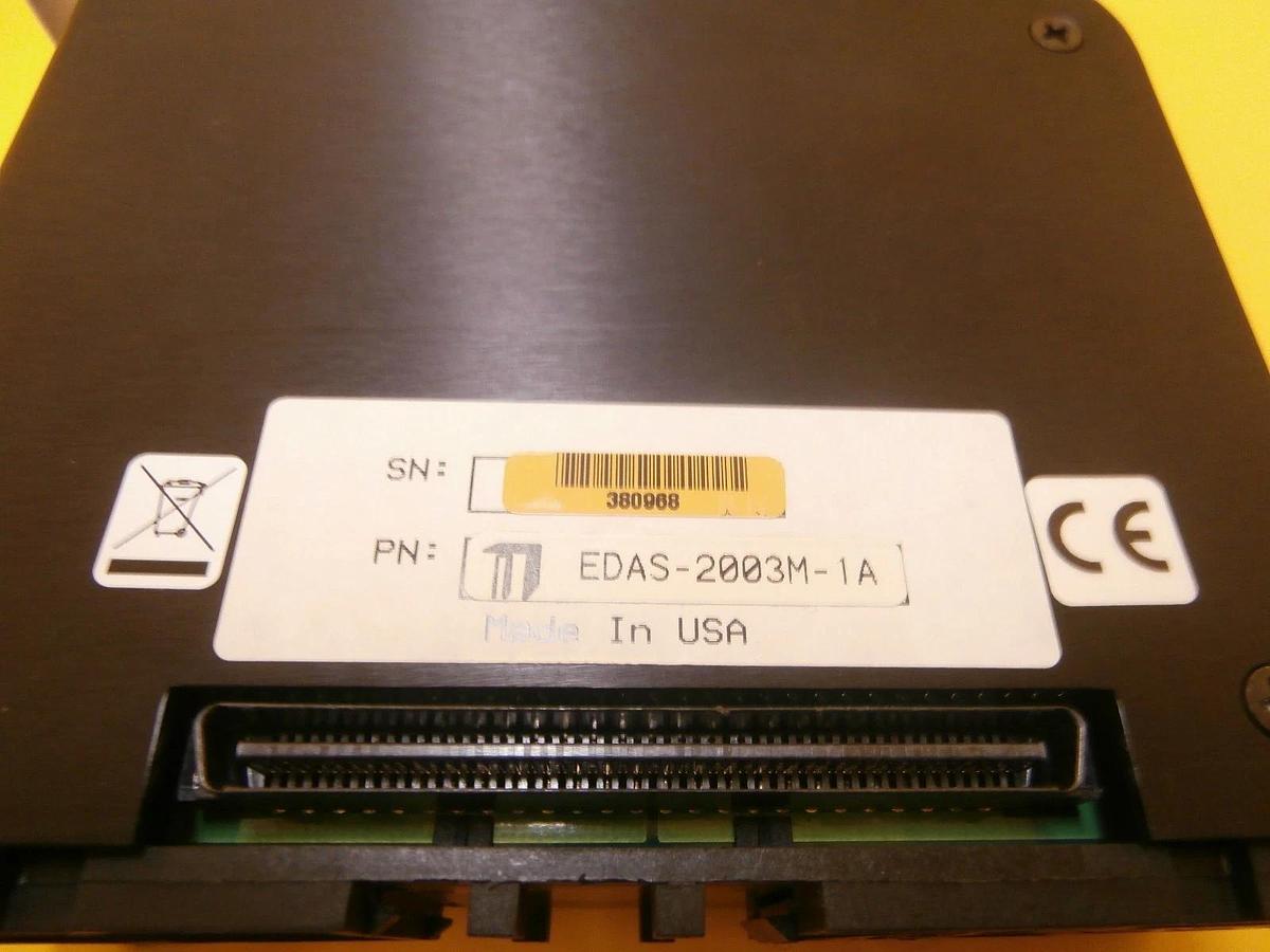 Used Intelligent Instrumentation EDAS-2003M-1A PLC Analog Input Unit EDAS Used