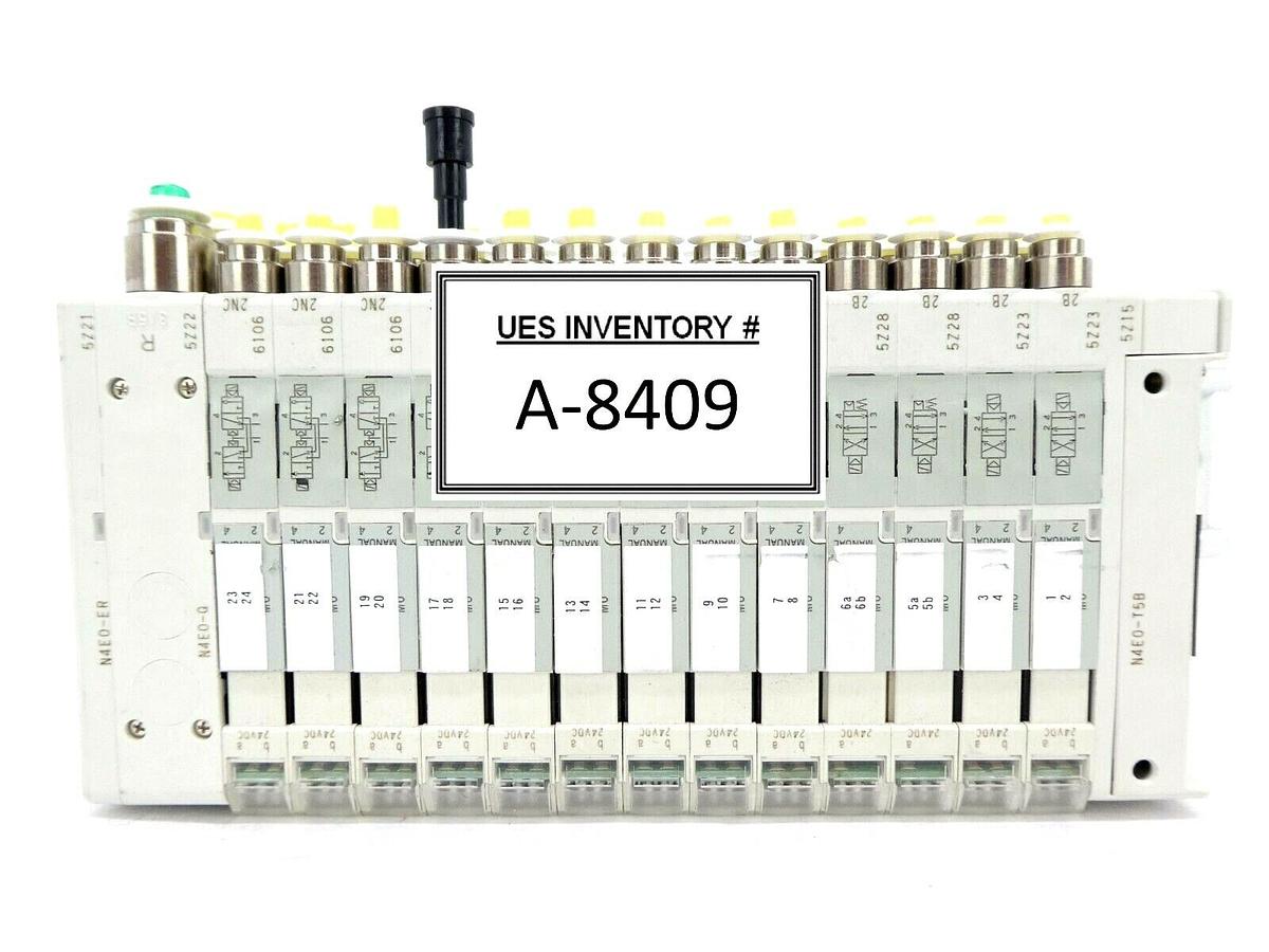 Used CKD N4E0 13-Port Pneumatic Manifold N4EO20 N4E010 N3E0660 TEL Lithius Working
