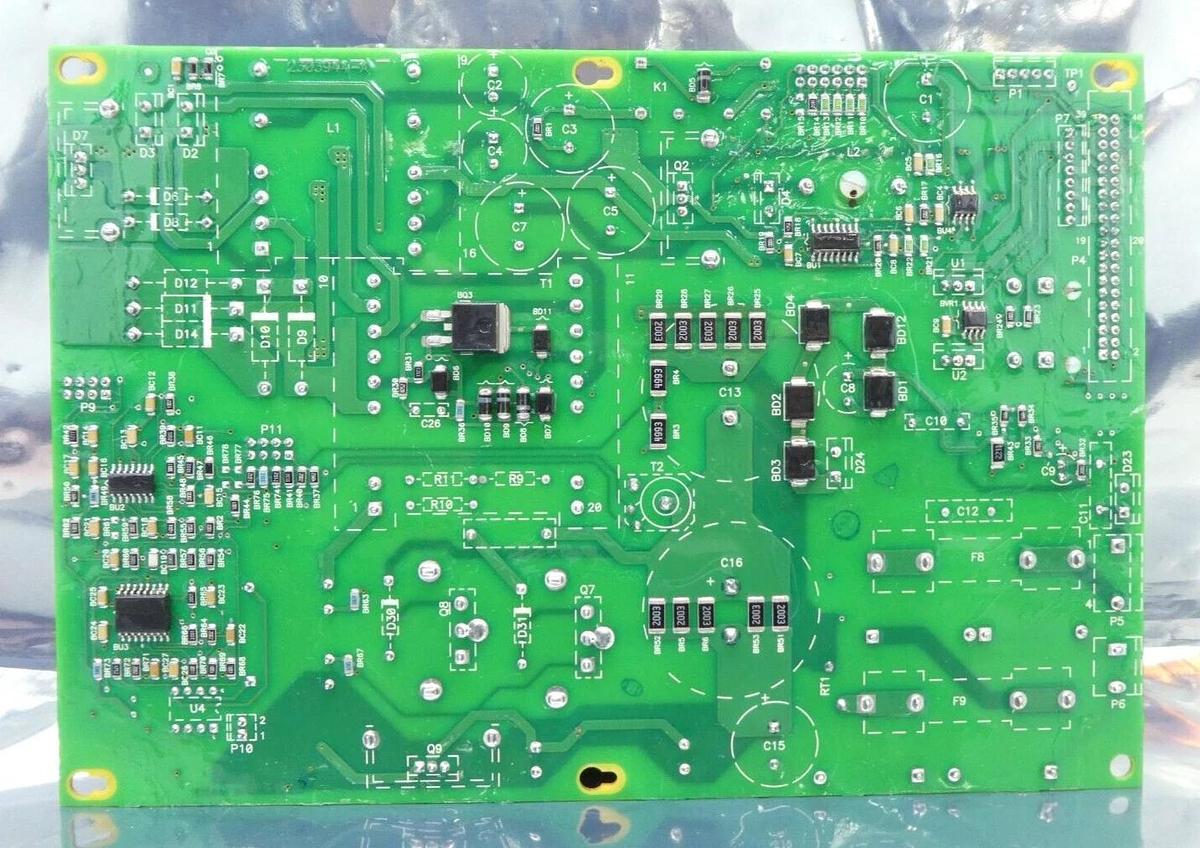 Used AE Advanced Energy 2303944-A Pinnacle 208/400/480VAC AUX Supply PCB 1309342
