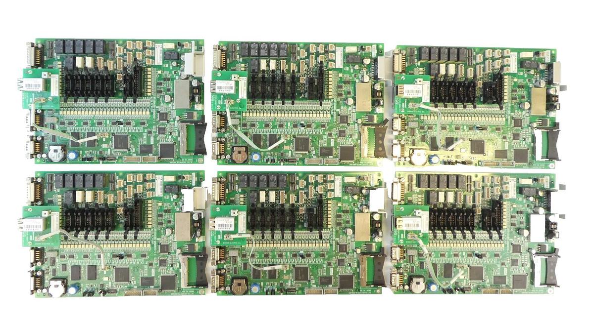 Used Sinfonia Technology SBX08-000089-11 SLPCPU6A PCB SBX93-100149-11 Lot of 6 Spare