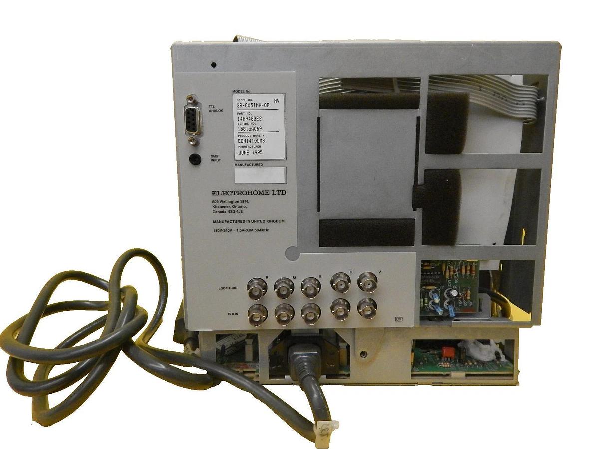 Used Electrohome 14H948GE2 Operator Interface Monitor 38-C05IMA-OP MRC Eclipse Used