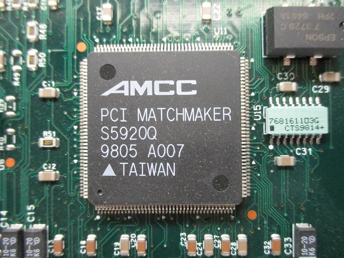 Used National Instruments PCI-232/485.4CH 4-Channel Serial Interface PCB Card Used