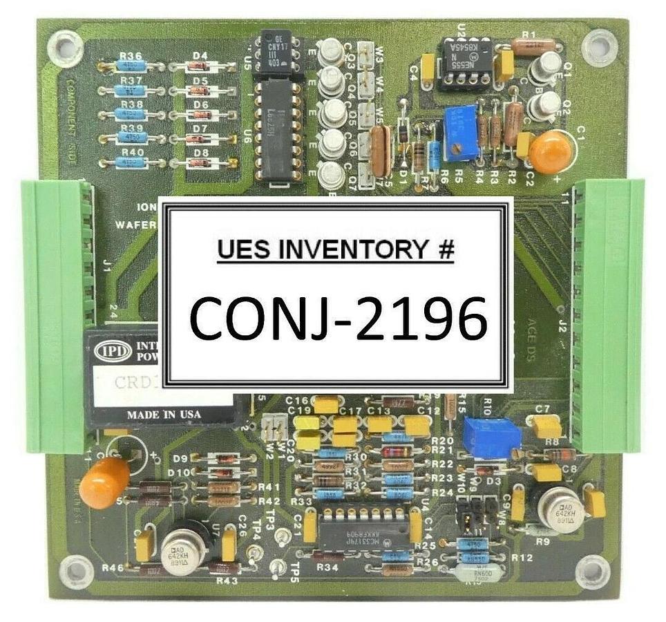 Used Ionex/HEI Corporation 320118 Wafer Orient Pre-Amp PCB Working Surplus
