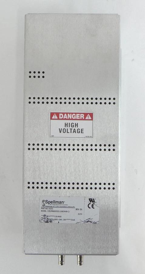 Used Spellman X3211 High Voltage Power Supply CZE2PN60X3211 AB Sciex Lot of 2 Working