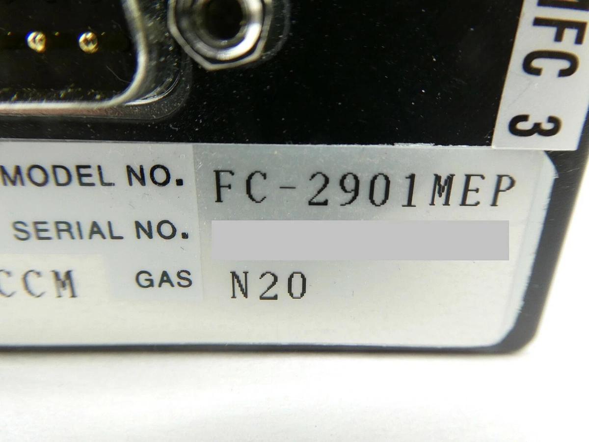 Used Tylan General FC-2901MEP Mass Flow Controller MFC 500 SCCM N2O 2900 Working