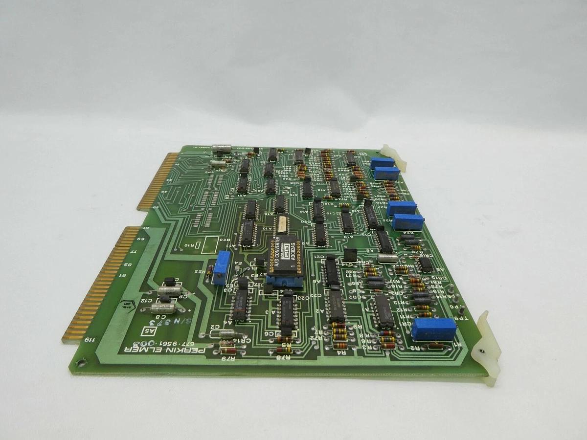 Used Perkin-Elmer 677-9561-003 A/D Converter PCB Card 677-5549-002 Untested As-Is