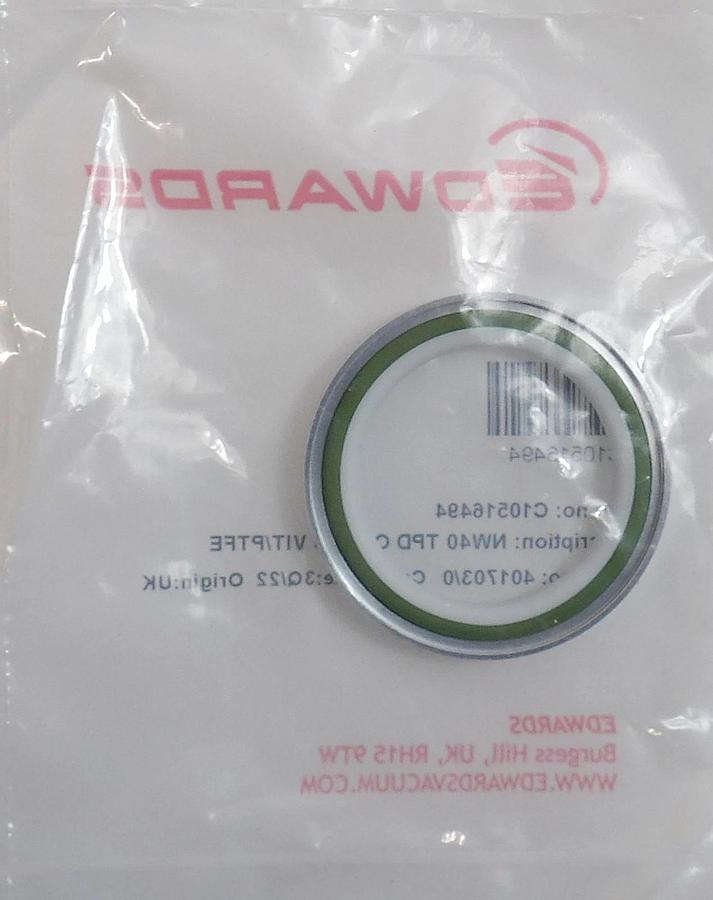 Edwards NRY6EZ000 iXH PTFE Check Valve M56104054 and Elbow C10506759 Kit New