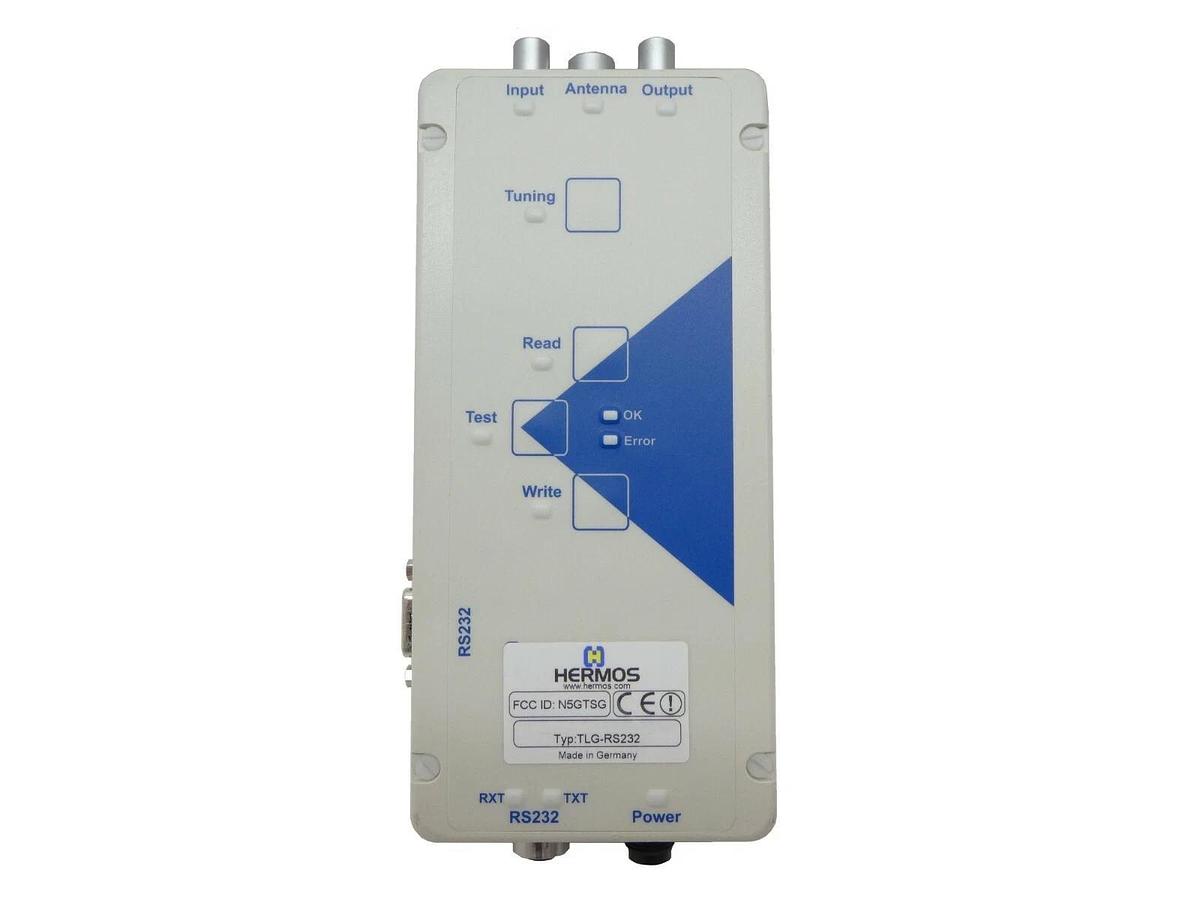 Used Hermos TLG-I1-1000-S0-00EB Transponder Reader ASC-I1 TLG-RS232 Working Spare