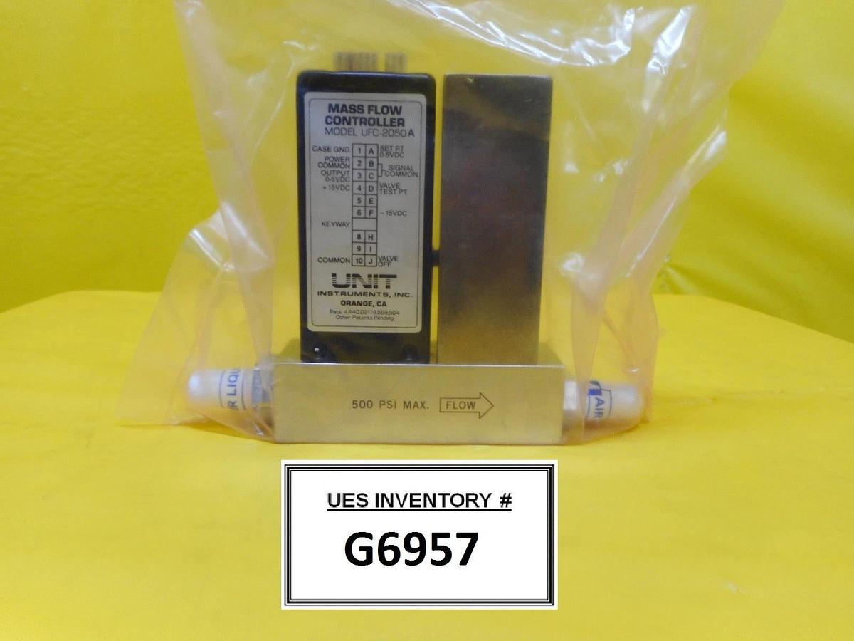 Refurbished UNIT Instruments UFC-2050A Mass Flow Controller MFC 30 SLM N2 Refurbished