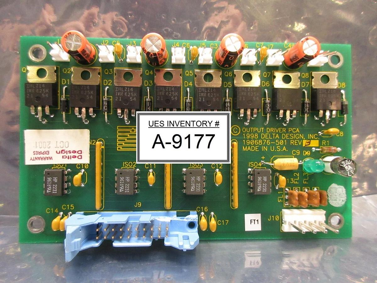 Used Delta Design 1906876-501 Output Driver PCA Board PCB Rev. B Summit ATC Used