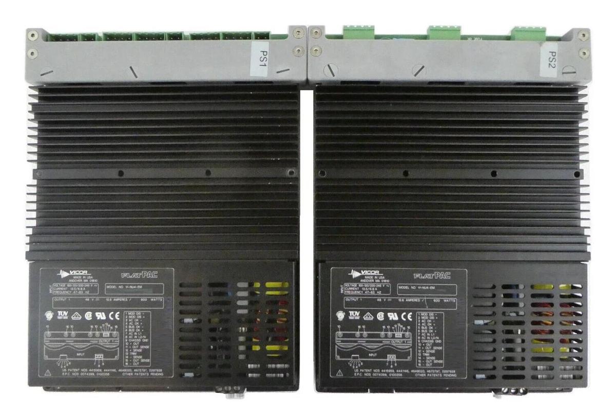 Used Vicor VI-NU4-EM Switching Power Supply FlatPAC Reseller Lot of 2 Working Surplus