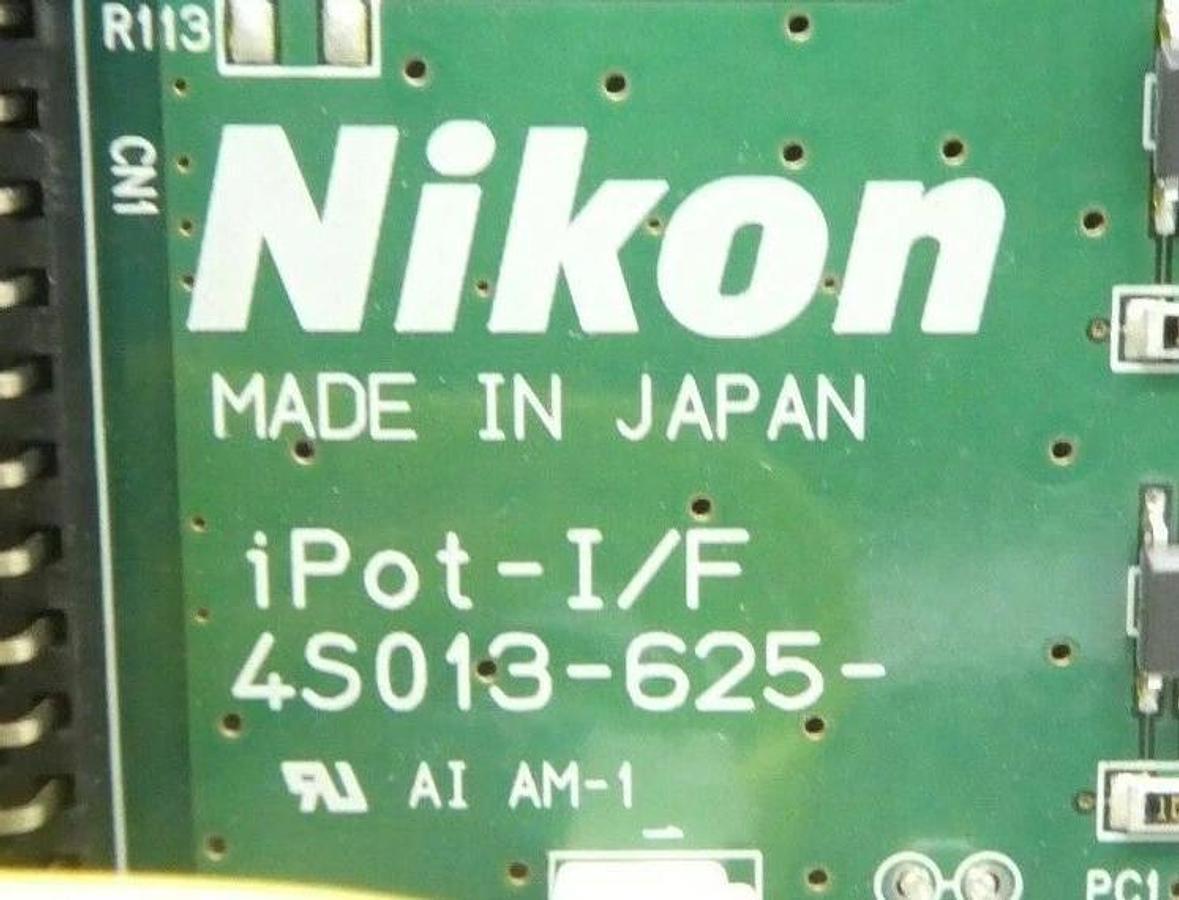Used Nikon 4S013-625 PCB Card iPot-I/F NSR FX-601F Lithography System Working Surplus