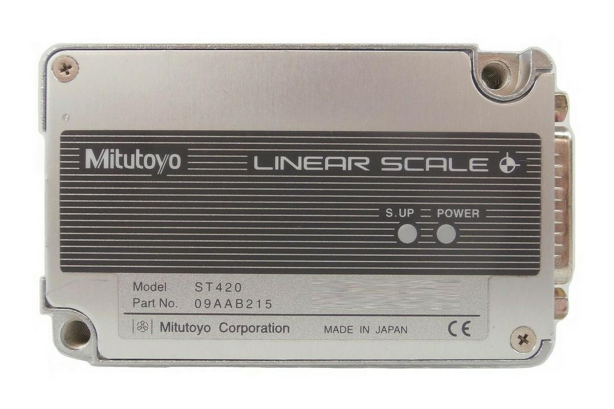 Used Mitutoyo 09AAB215 Linear Scale ST420 Nikon Precision NSR System Working