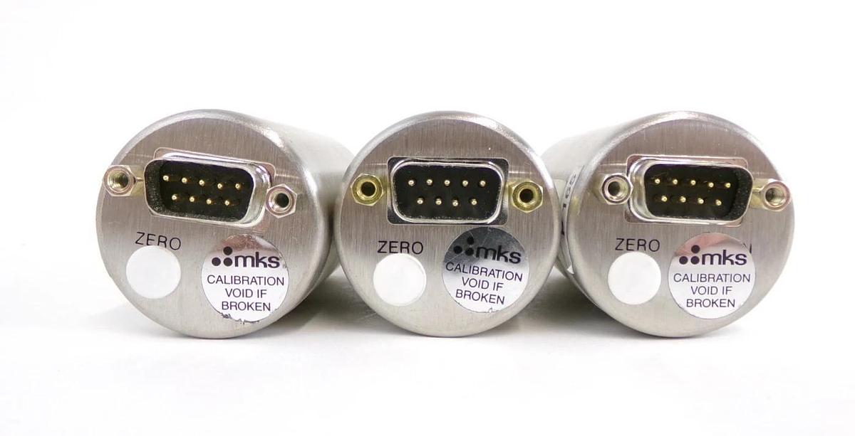 Used MKS Instruments 722A 722B Baratron Pressure Transducer Reseller Lot of 7 Spare