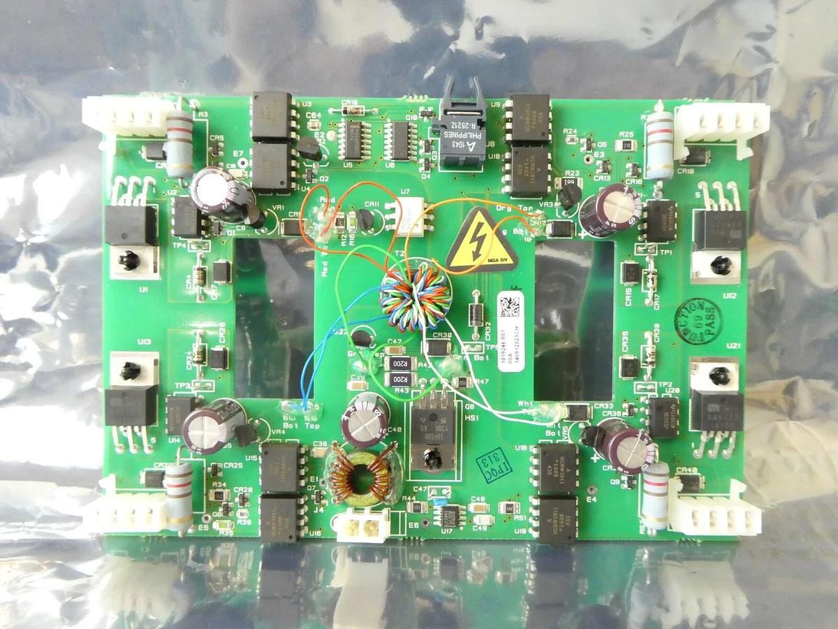 Used MKS Instruments 1019249-001 PCB 1019246-001 Optima RPG Series Lot of 2 Working