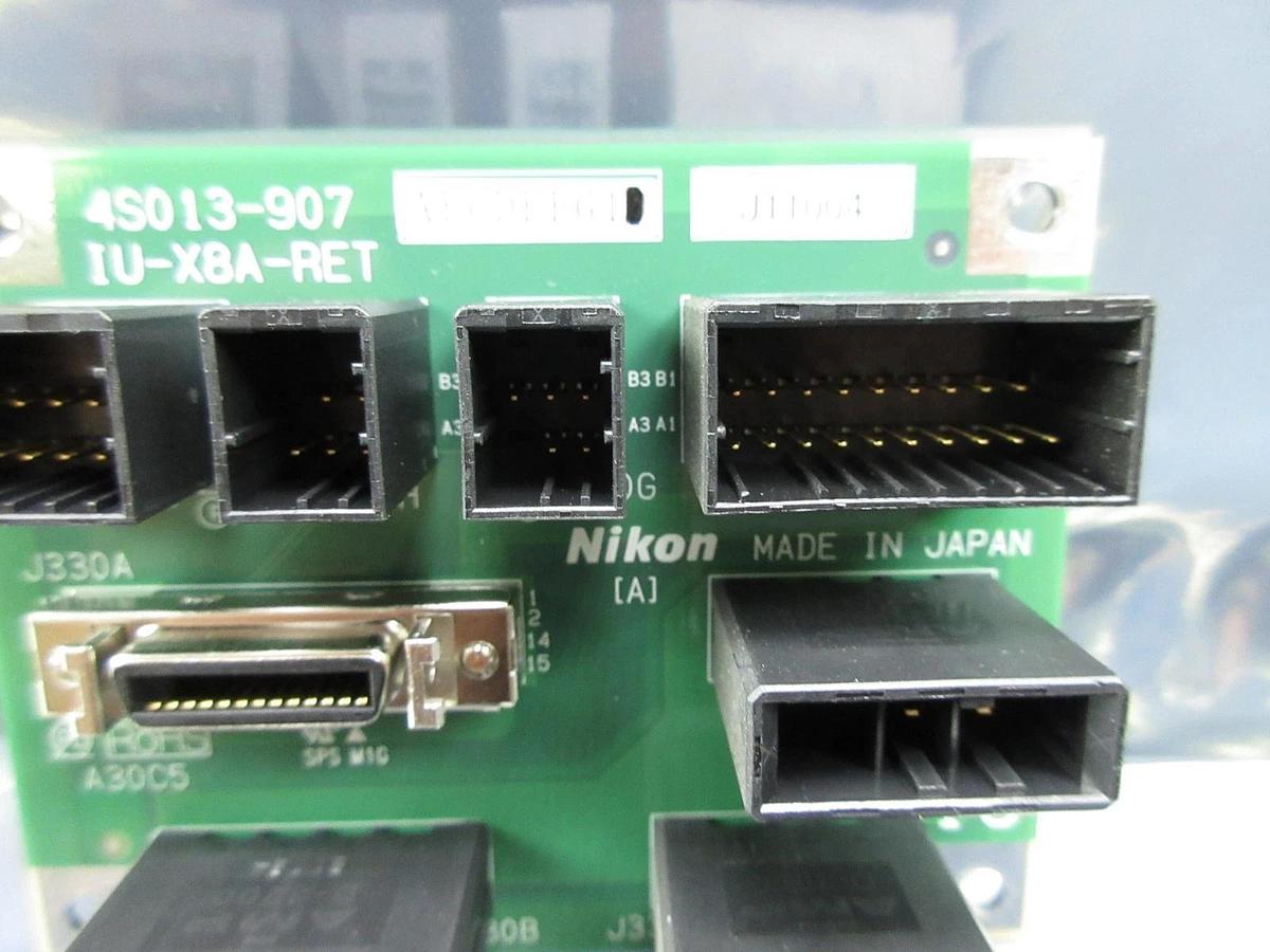 Used Nikon 4S013-907 Interface Board PCB IU-X8A-RET NSR System Used Working