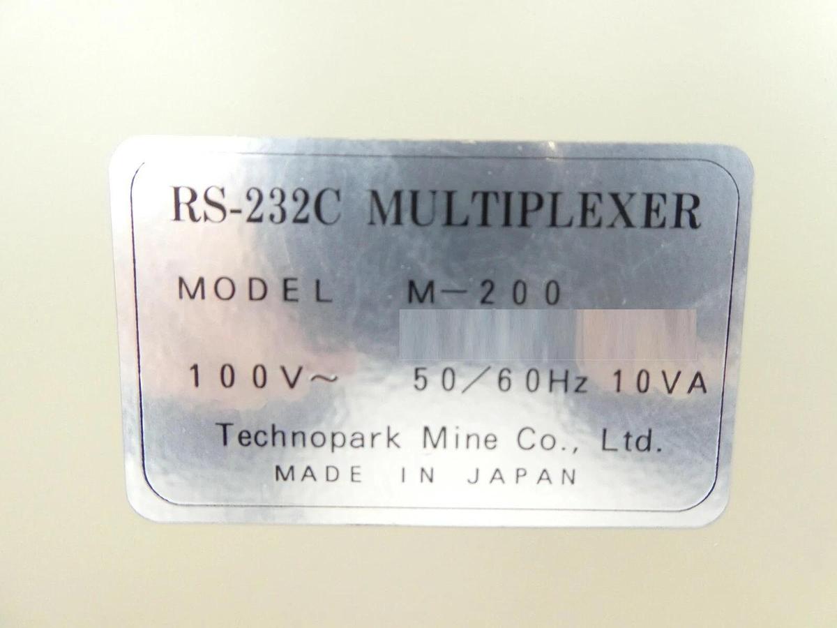 Used Technopark Mine M-200 5-Channel RS-232C Multiplexer Working Surplus