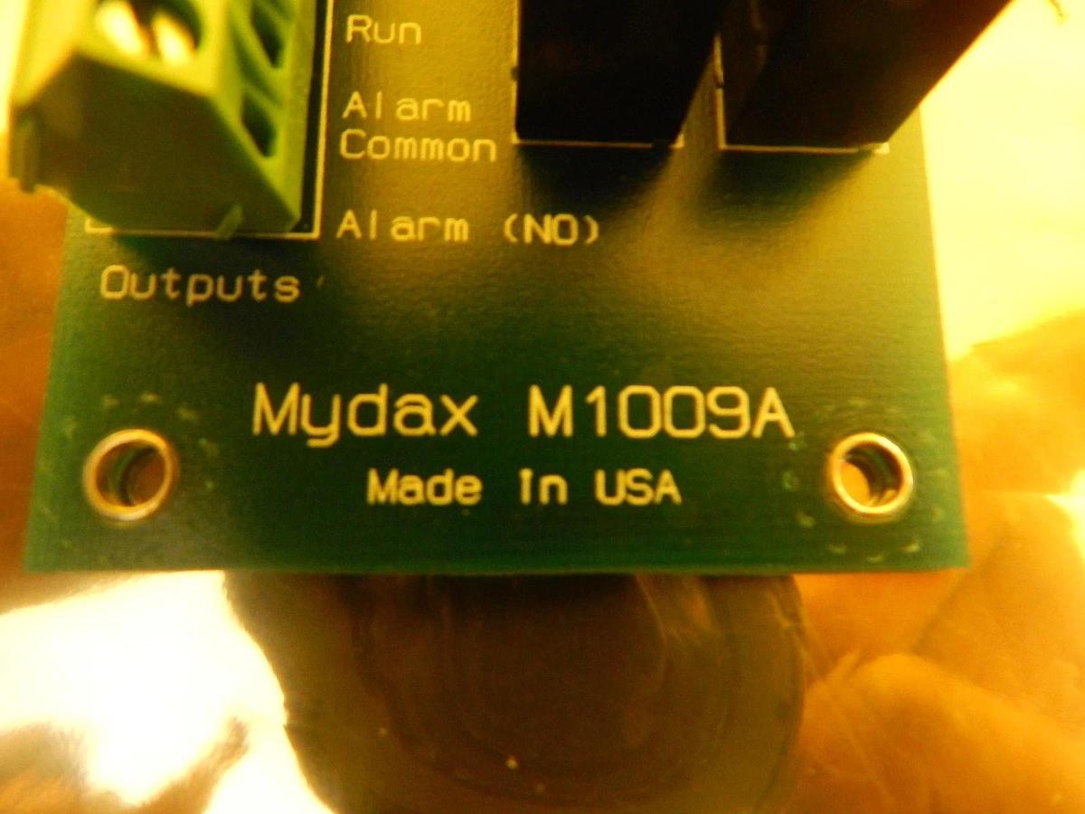 Used Mydax M1009A Dual Relay Interface Board PCB Chiller 1VL5WA1 Used Working