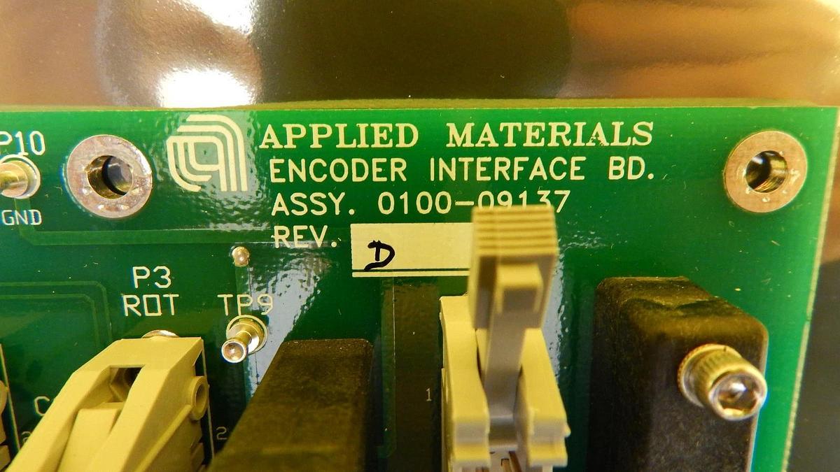 Used AMAT Applied Materials 0100-09137 Encoder PCB Precision 5000 P5000 Working Spare