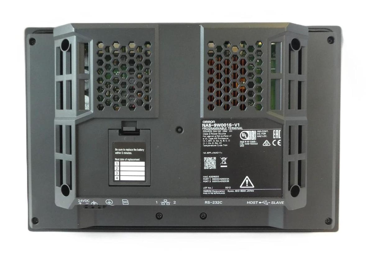 Omron NA5-9W001S-V1 9" Touch Screen HMI Display Panel 500707373 New