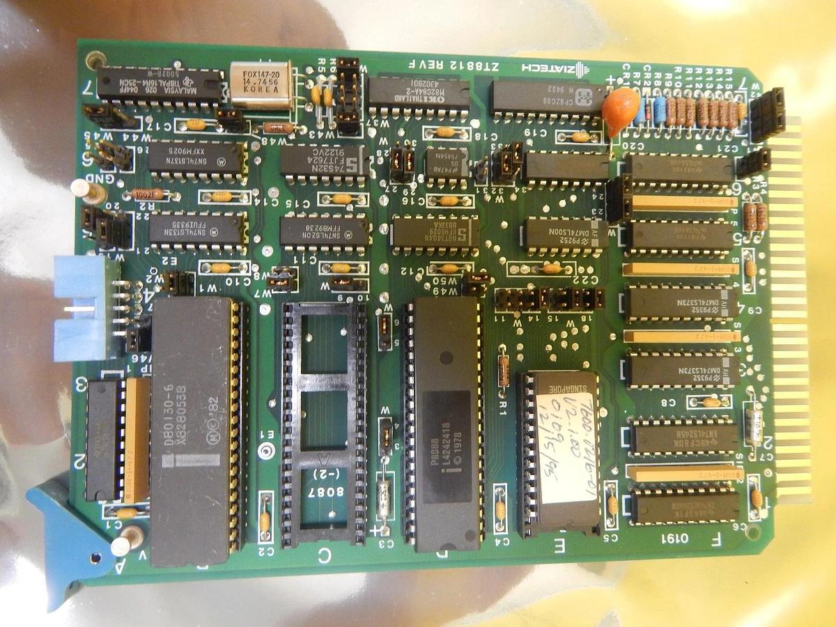 Used Ziatech ZT8812 CPU PCB Card AG Associates 7100-5133-04 4100s Used Working