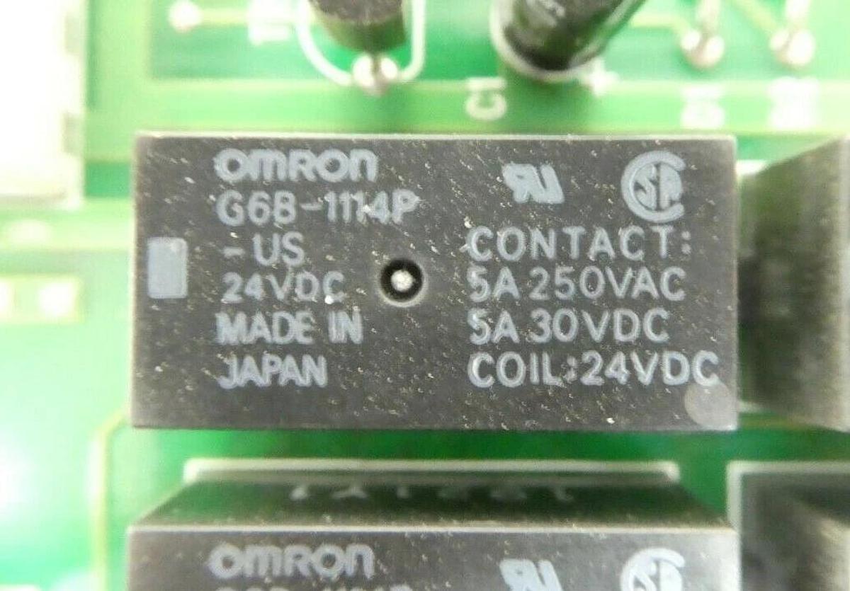 Used SMC P49722001 Relay Interface Module PCB Rudolph F30 TEL Tokyo Electron Working