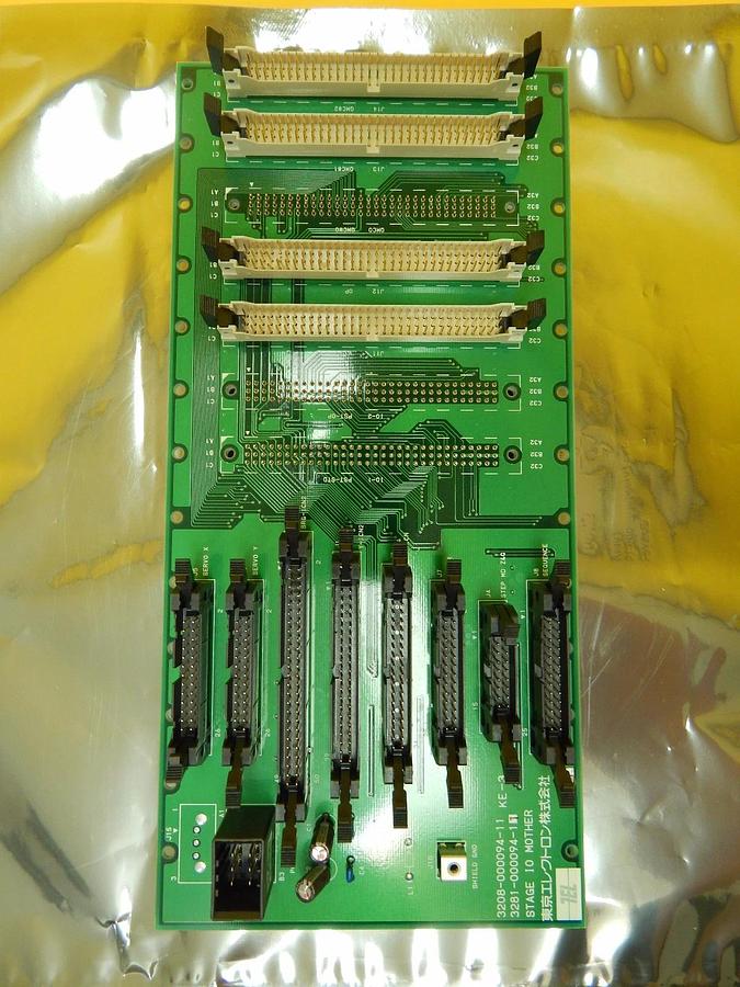 Used TEL Tokyo Electron 3281-000094-11 STAGE IO MOTHER Backplane PCB Used Working