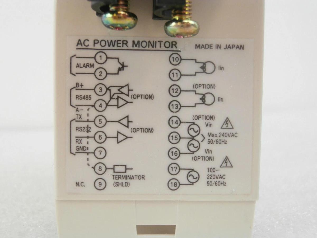 Used Fuji Electric PPMCFBR2-M AC Power Monitor PPM TEL Tokyo Electron Lithius Working
