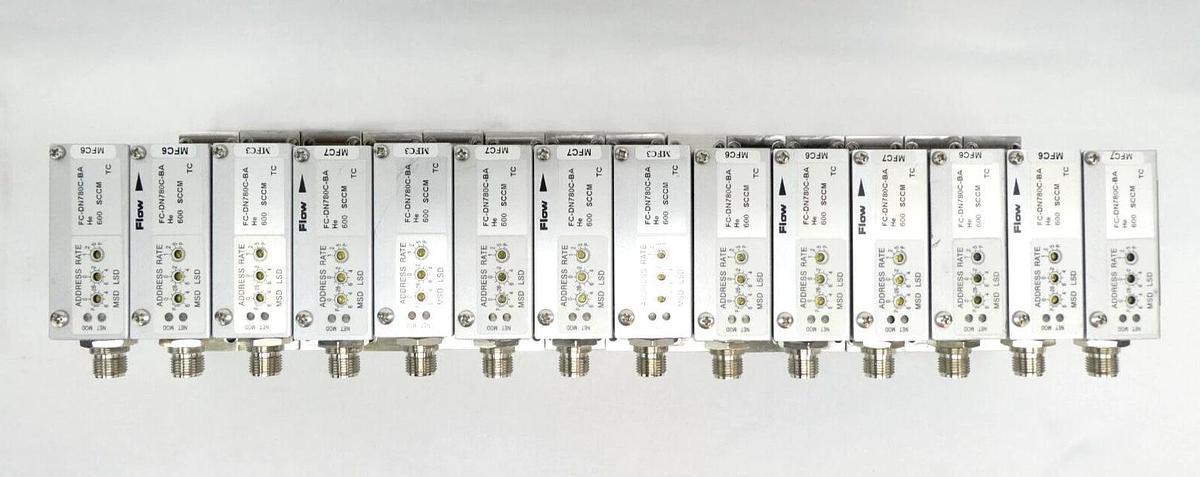 Used Aera FC-DN780C-BA Mass Flow Controller MFC Lot of 14 AMAT 3030-14005 0190-26312