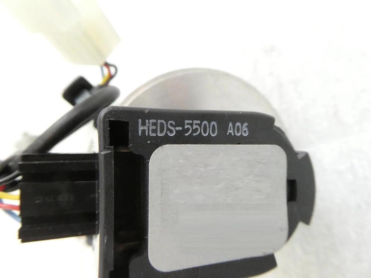 Used Magmotor Technologies 720102811 Automation Servo Motor 21231 HEDS-5500 Working