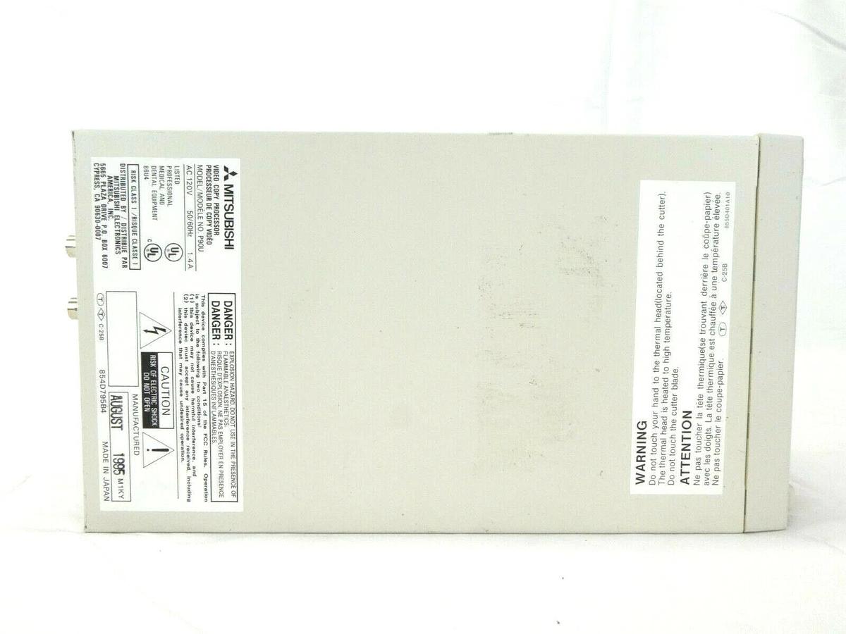 Used Mitsubishi P90U Video Copy Processor Video Printer P90 Used Working