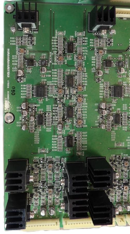 Used Hamamatsu 117501A Scanner Driver PCB C8454 Laser Scan Controller Working