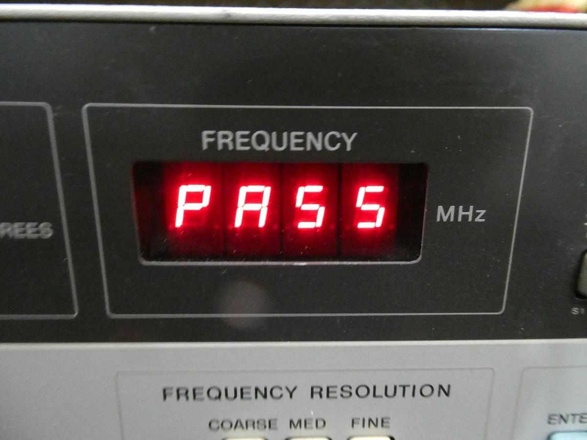 Used HP Hewlett-Packard 4193A Vector Impedance Meter 0.4-110MHz Untested Surplus