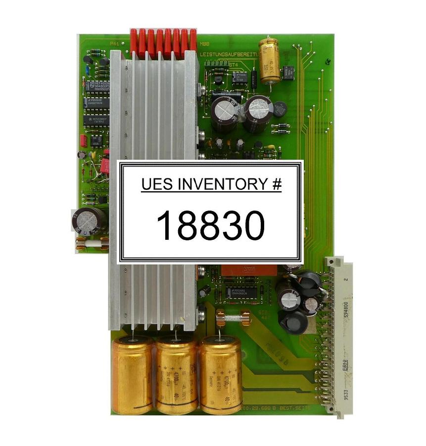 Used Leybold 200.29.688 Power Supply LA Leistungsaufbereitung PCB Card UL 500 Working